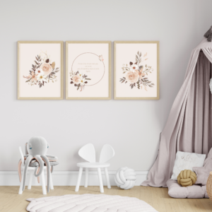 Boho Floral Earth - 3 Prints